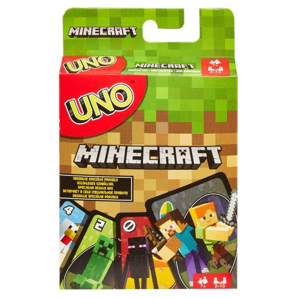 FPD61 - UNO MINECRAFT - CARTE DA GIOCO