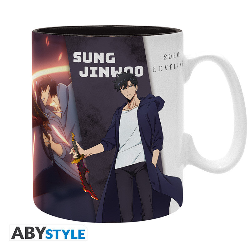 ABYMUGA628 - SOLO LEVELING - MUG 460 ML - JINWOO & IGRIS