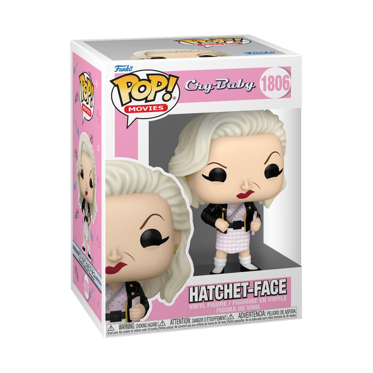 CRYBABY: 35TH ANNIVERSARY - POP FUNKO VINYL FIGURE 1806 HATCHET FACE 9CM