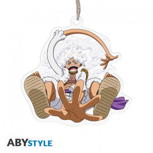 ABYKEY591 - ONE PIECE - PORTACHIAVI - LUFFY GEAR 5TH