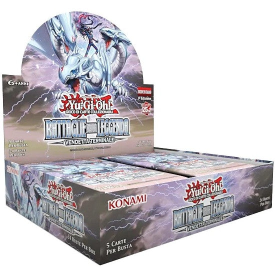 BOX YU-GI-OH! - BATTLE OF LEGEND: TERMINAL REVENGE (24 BUSTE) - ITA