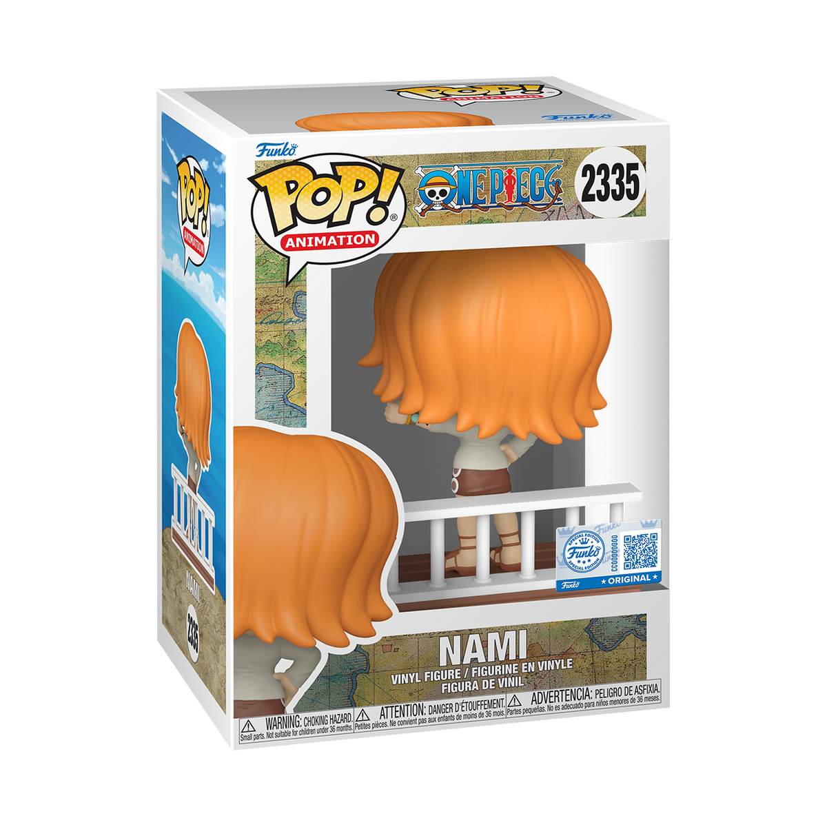ONE PIECE SHIP- POP FUNKO VINYL FIGURE - NAMI 9CM FUNSIDE EXCL