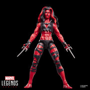 MARVEL LEGENDS SERIES - RED SHE HULK - ACTION FIGURE 15CM