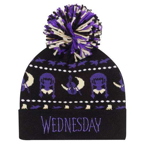 WEDNESDAY - BEANIE POM - WED08341BPCOS - VIOLET WEDNESDAY