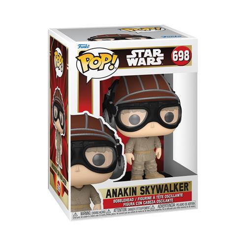 STAR WARS: THE PHANTOM MENACE - POP FUNKO VINYL FIGURE 698 ANAKIN W/HELMET 9CM