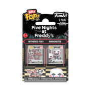 FIVE NIGHTS AT FREDDY'S - POP FUNKO BITTY 2-PACK VINYL FIGURE - WITHERED FOXY & MARIONETTE 2CM