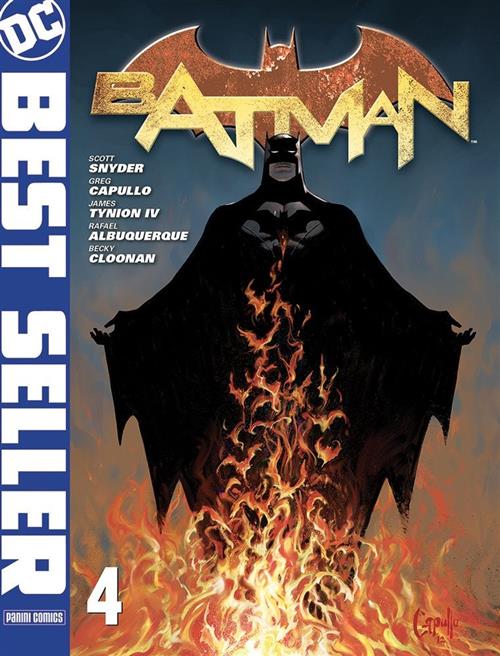 DC BEST SELLER - BATMAN DI SCOTT SNYDER & GREG CAPULLO 4 - PRIMA RISTAMPA