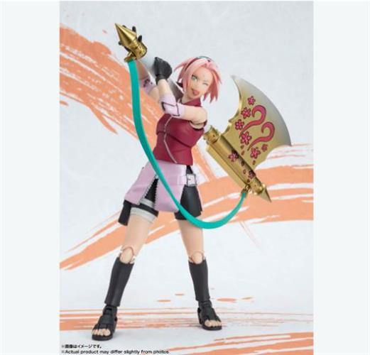 96571 - NARUTO - NARUTOP99 - SH FIGUARTS - SAKURA HARUNO- ACTION FIGURE 13.5CM