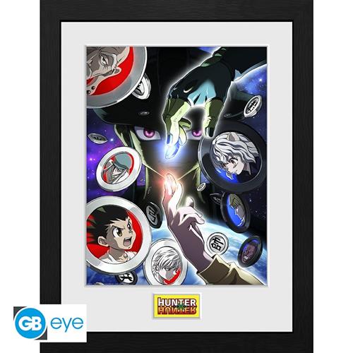 PFC3510 - HUNTER X HUNTER - FRAMED POSTER (30.5X40.6) - KIMERA