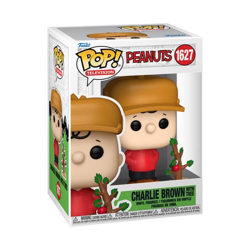 SNOOPY: A CHARLIE BROWN CHRISTMAS - POP FUNKO VNYL FIGURE 1627 CHARLIE BROWN 9CM