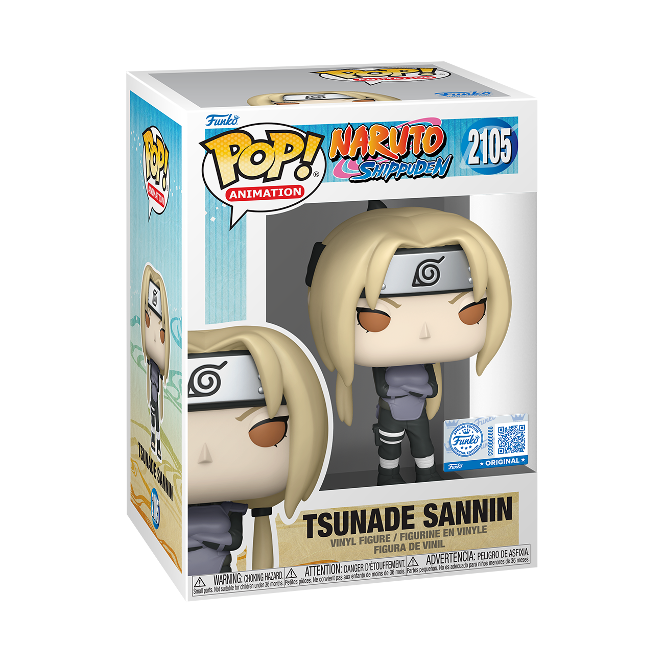 NARUTO SHIPPUDEN - POP FUNKO VYNIL FIGURE - TSUNADE SANNIN 9CM FUNSIDE EXCL