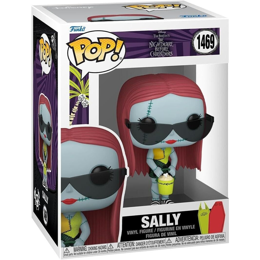 NIGNTMARE BEFORE CHRISTMAS - POP FUNKO VINYL FIGURE 1469 SALLY W/GLASSES (BEACH)