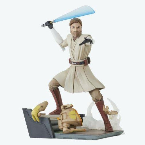 99877 - STAR WARS GALLERY: CLONE WARS - GENERAL KENOBY - STATUA 25CM