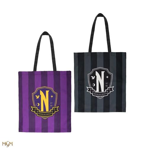 CR2475 - MERCOLEDI' - TOTE BAG - NEVERMORE ACADEMY