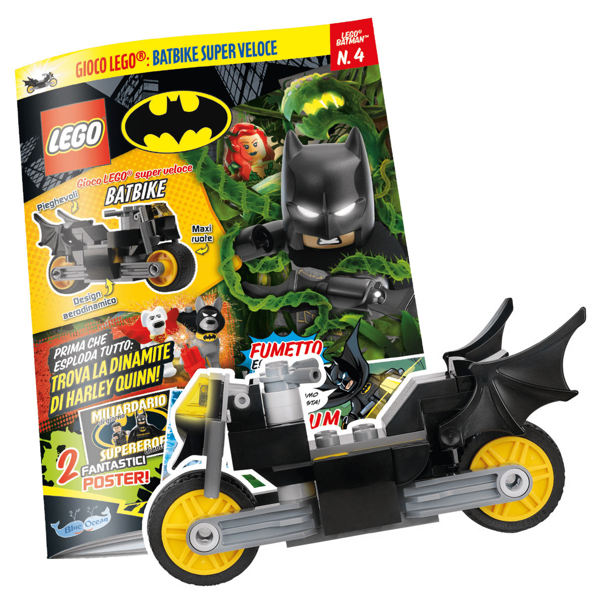 LEGO BATMAN N.4 - BATBIKE