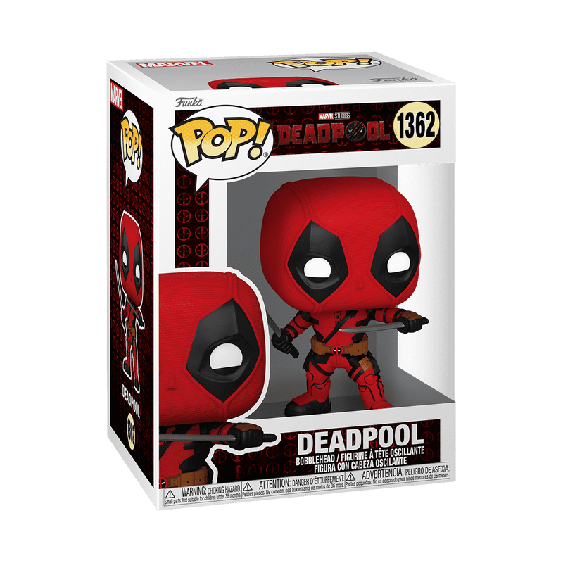MARVEL: DEADPOOL - POP FUNKO VINYL FIGURE 1362 DEADPOOL 9CM