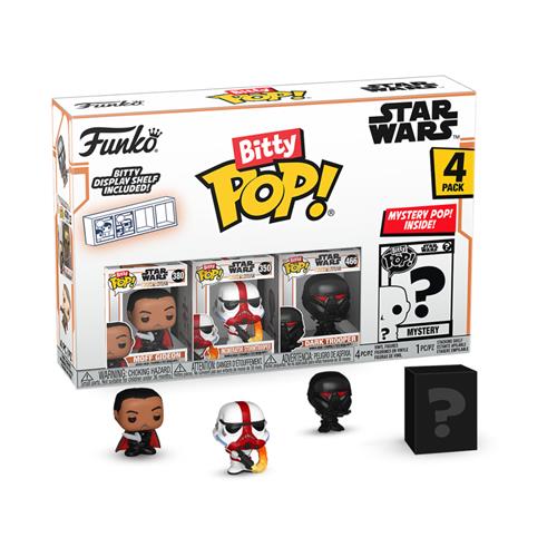 75454 - STAR WARS: THE MANDALORIAN - FUNKO BITTY POP VINYL FIGURE - MOFF GIDEON (4PK)