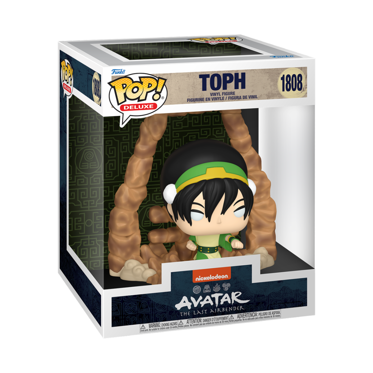 AVATAR: THE LAST AIRBENDER - POP FUNKO DELUXE VINYL FIGURE 1808 TOPH 15CM