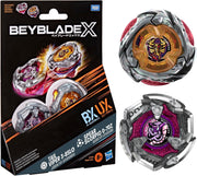 BEYBLADE-X - DUAL PACK - SPEAR SCORPIO 0-70Z & TAIL VIPER 3 85LO