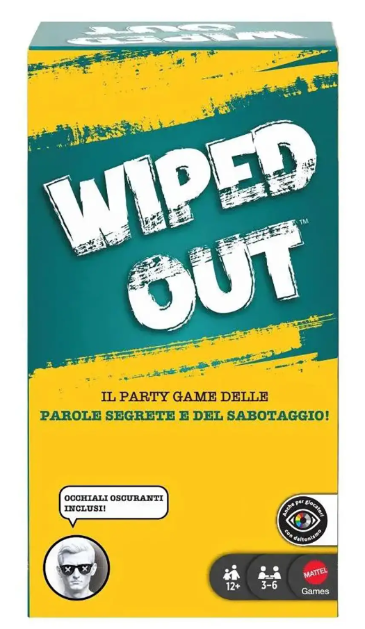 JMY63 - WIPED OUT - GIOCO DA TAVOLO