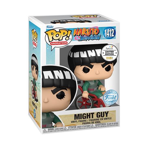 NARUTO SHIPPUDEN - POP FUNKO VINYL FIGURE 1412 MIGHT GUY (WHEELCHAIR) 9CM GA EXCL