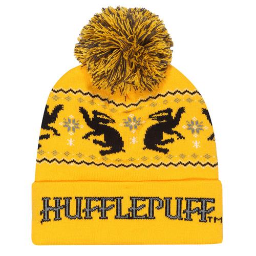 HARRY POTTER - BEANIE POM - HAR06058BECOS - HUFFLEPUFF SNOW