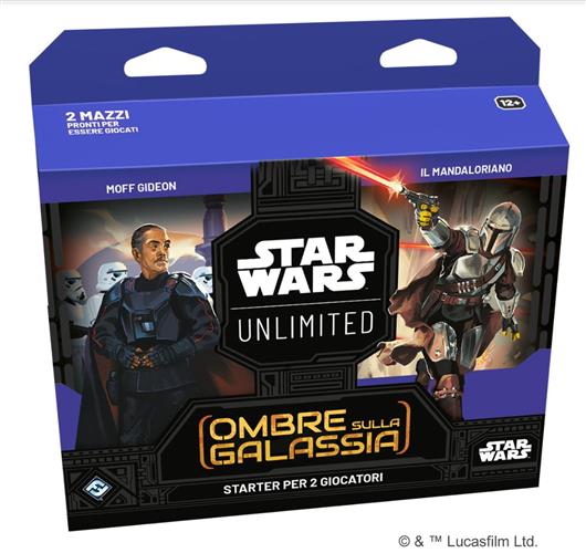 STARTER SET - STAR WARS UNLIMITED - OMBRE SULLA GALASSIA - ITA