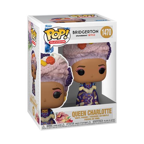 BRIDGERTON - POP FUNKO VINYL FIGURE 1470 QUEEN CHARLOTTE 9CM