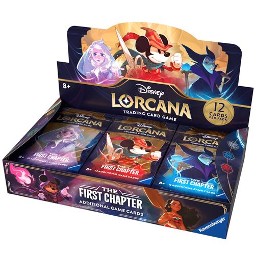 LORCANA - BOX 24 BUSTE - FIRST CHAPTER - ENG