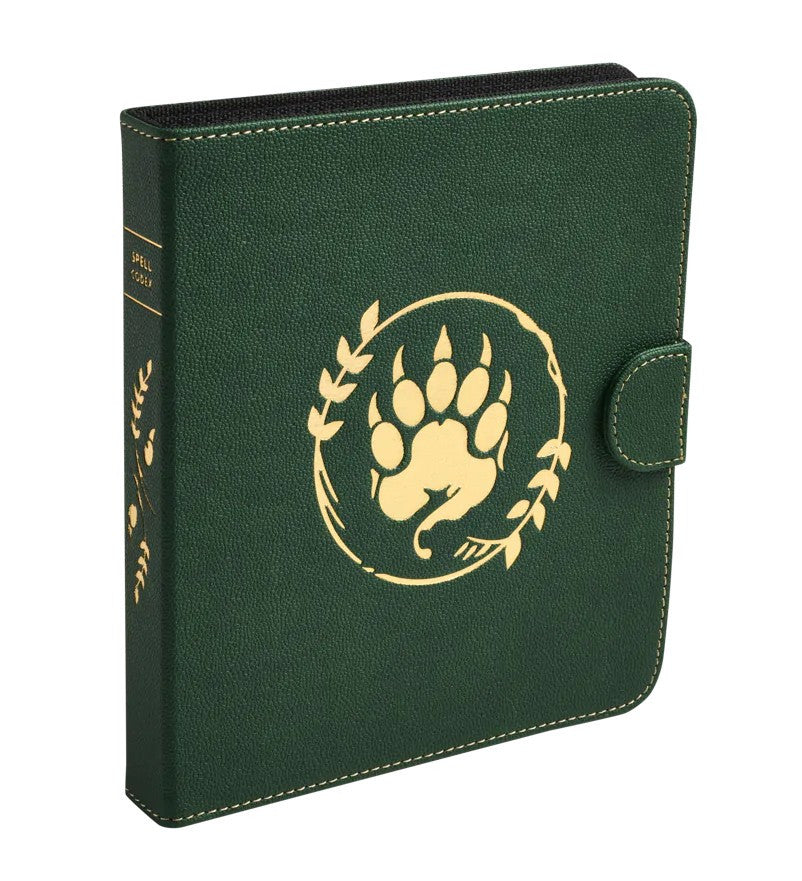 AT-50016 - ROLEPLAYING PORTFOLIO - SPELL CODEX - FOREST GREEN