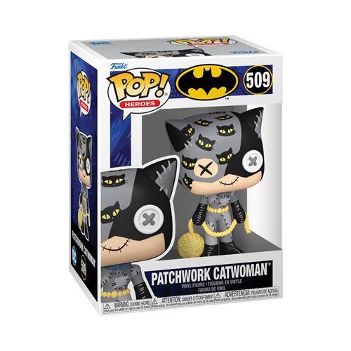 DC COMICS: PATCHWORK - POP FUNKO VINYL FIGURE 509 PATCHWORK CATWOMAN 9CM