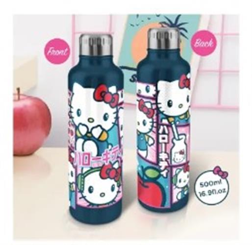 PP13290HK - HELLO KITTY - METAL WATER BOTTLE