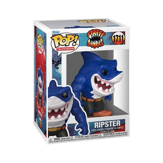 STREET SHARKS - POP FUNKO VINYL FIGURE 1711 RIPSTER 9CM