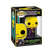 DISNEY - THE NIGHTMARE BEFORE CHRISTMAS: BLACK LIGHT - POP FUNKO VINYL FIGURE 15 JACK 9CM