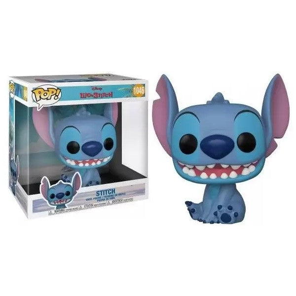 DISNEY: LILO & STITCH - POP FUNKO JUMBO VINYL FIGURE 1046 STITCH 25CM