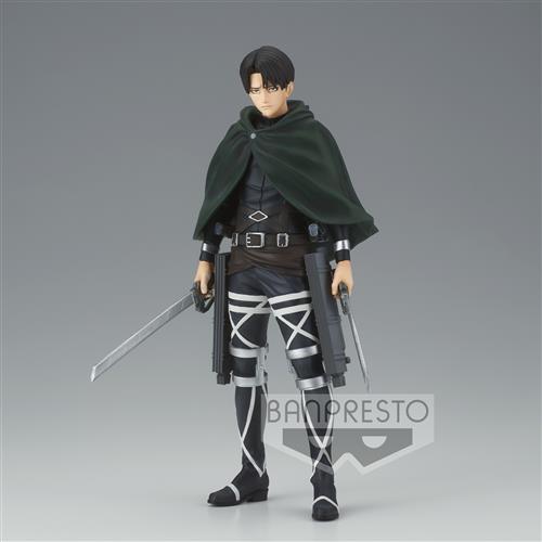 18813 - ATTACK ON TITAN THE FINAL SEASON - LEVI (VARIANT COLOR VER.) - STATUA 16CM