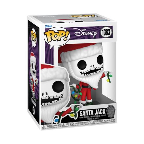 DISNEY - NIGHTMARE BEFORE CHRISTMAS: 30TH ANNIVERSARY - POP FUNKO VINYL FIGURE 1383 SANTA JACK 9CM