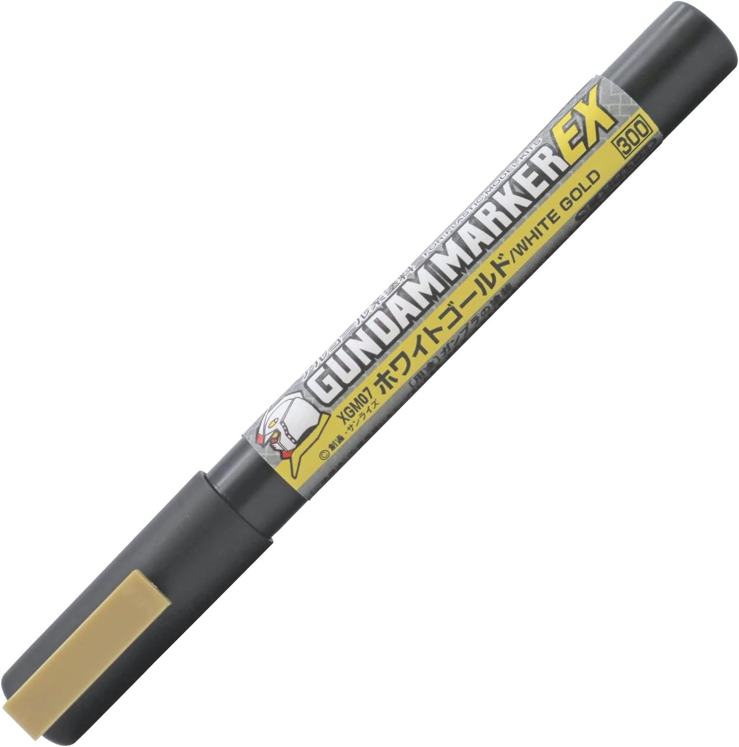 GUNDAM MARKER - XGM-07 - EX WHITE GOLD - PAINT FELT-TIP PEN