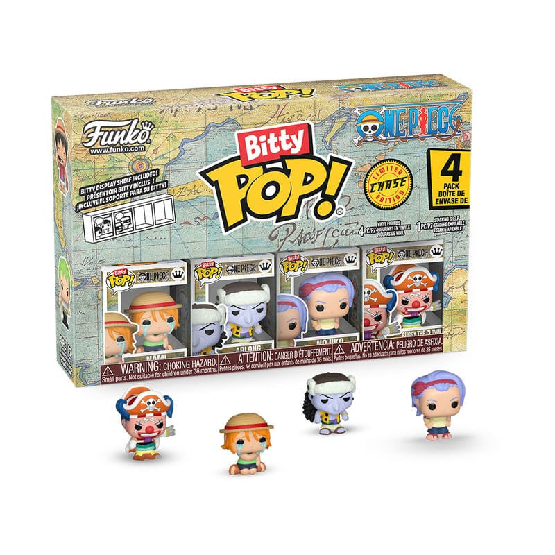 86893 - ONE PIECE - POP FUNKO BITTY VINYL FIGURE - NAMI (4PK)