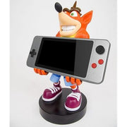 CRASH BANDICOOT - CABLE GUYS FIGURE - CHARGING HOLDER - CRASH 20CM