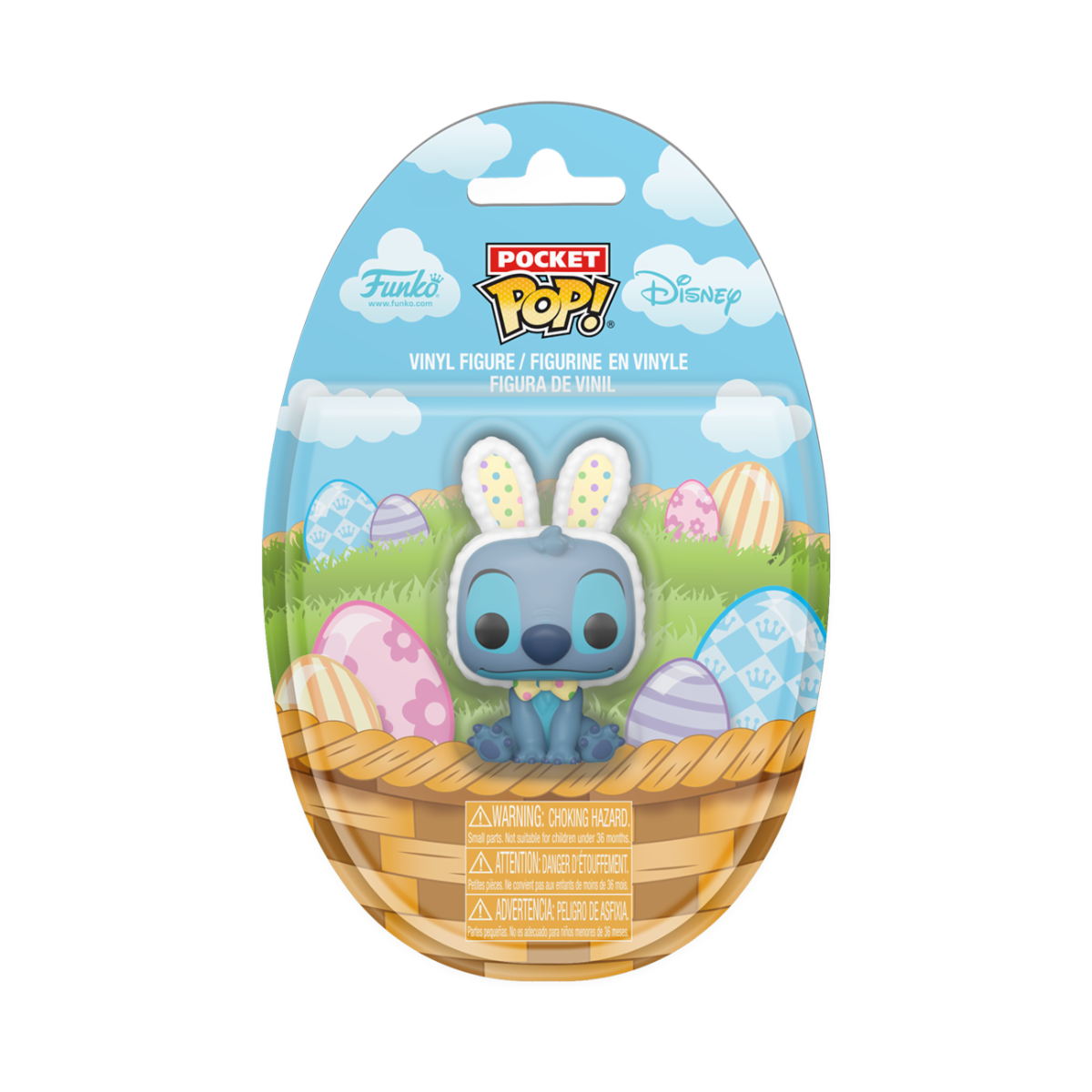 DISNEY: LILO & STITCH - POCKET POP FUNKO VINYL FIGURE - STITCH 4CM