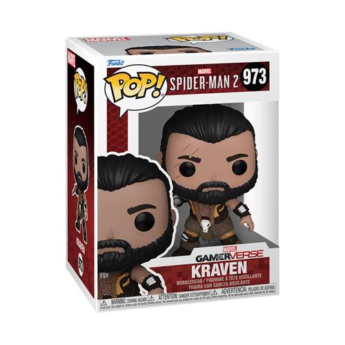 PLAYSTATION - SPIDER-MAN 2 - POP FUNKO VINYL FIGURE 973 KRAVEN 9CM