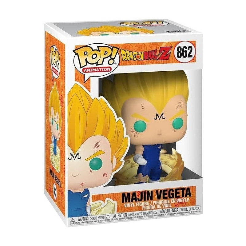 DRAGON BALL Z - POP FUNKO VINYL FIGURE 862 MAJIN VEGETA 9CM