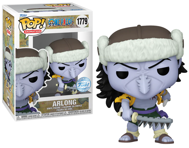 ONE PIECE - POP FUNKO VINYL FIGURE 1779 ARLONG EXCL 9CM