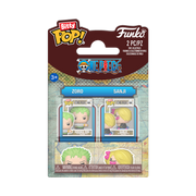 ONE PIECE - POP FUNKO BITTY 2-PACK VINYL FIGURE - ZORO & SANJI 2CM