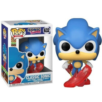 SONIC: 30TH ANNIVERSARY - POP FUNKO VINYL FIGURE 632 RUNNING SONIC 9CM