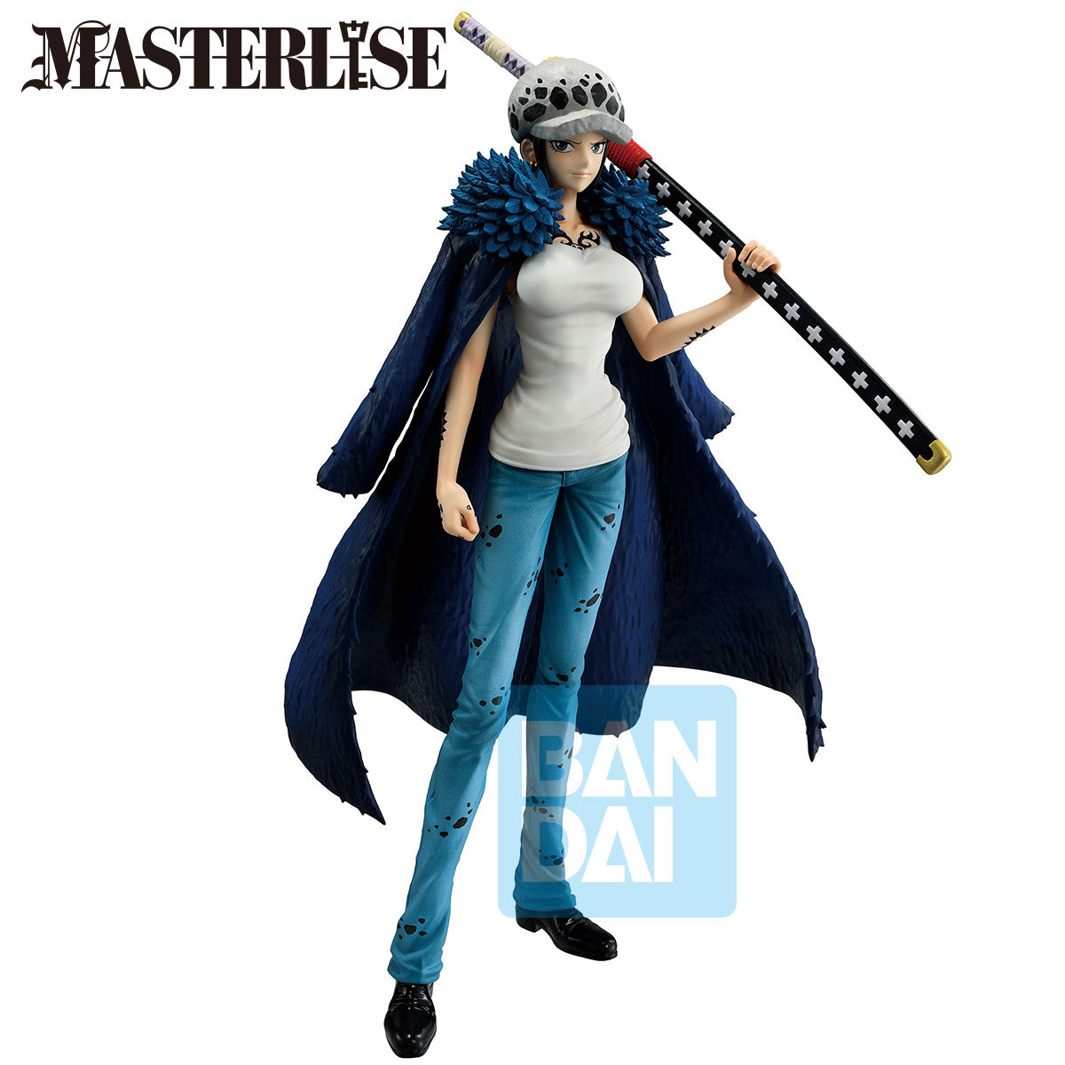 68956 - ONE PIECE - ICHIBANSHO FIGURE FROM ICHIBANSHO THE UNBREAKABLE LAW - TRAFALGAR LAW (CHANGE VERSION) - STATUA 24CM