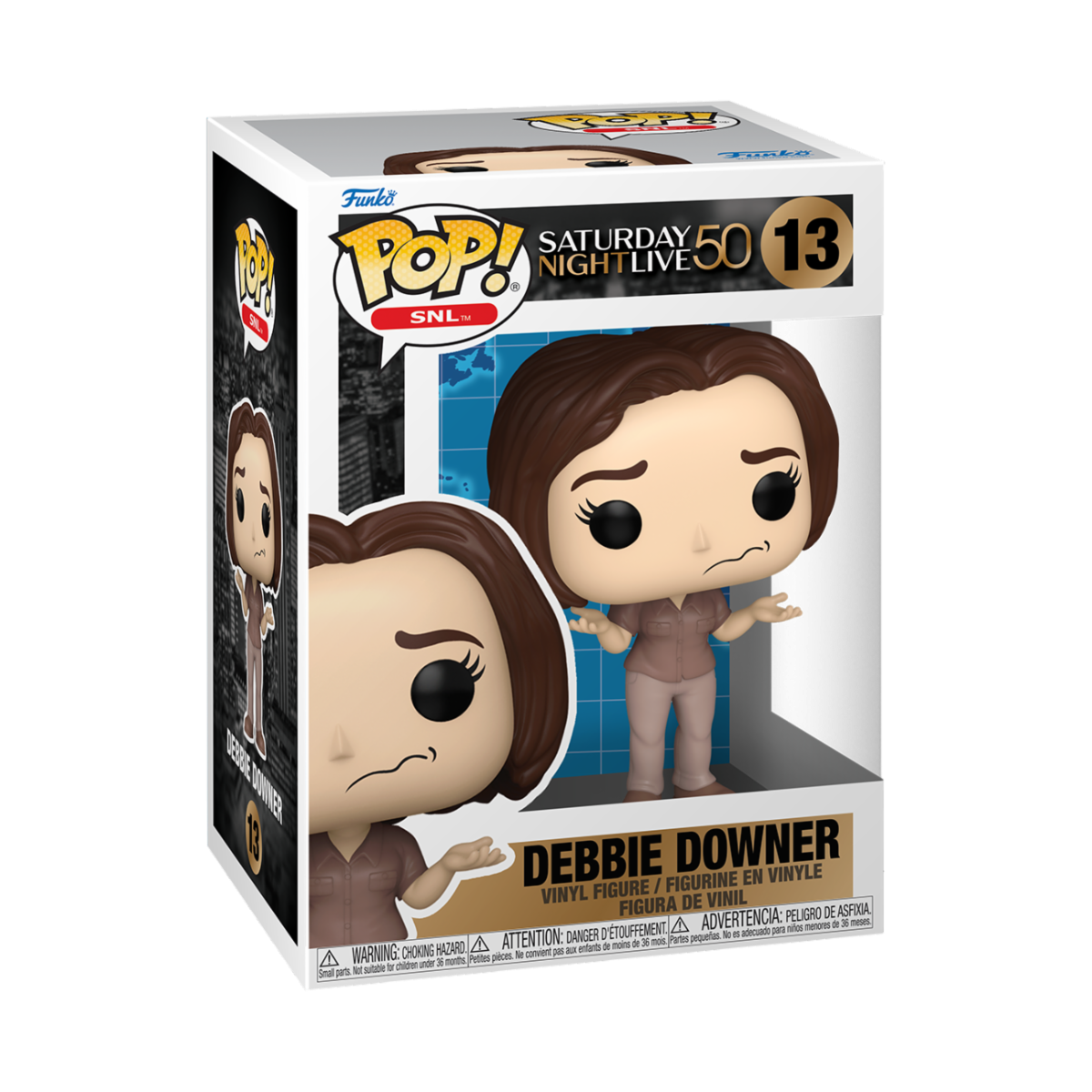 SATURDAY NIGHT LIVE: 50TH ANNIVERSARY - POP FUNKO VINYL FIGURE 13 DEBBIE DOWNER 9CM