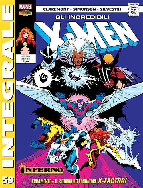 MARVEL INTEGRALE - X-MEN DI CHRIS CLAREMONT 59
