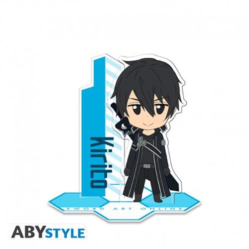 ABYACF045 - SWORD ART ONLINE - ACRYL 2D PRINT FIGURE - KIRITO 10CM